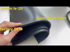 PORON LE-20 Nero 3 mm schiuma di poliuretano insonorizzante antiurto