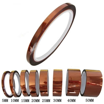 comprare 85 micron Tawny Kapton Nastro adesivo poliamidico resistente al calore fabbricazione online