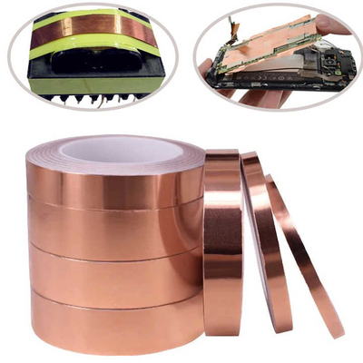 comprare Fogli di rame conduttivo a doppio lato di spessore 0,05 mm Nastro di rame anticorrosione online manufacture