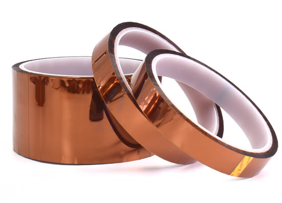 comprare Nastro adesivo per isolamento elettrico di grado industriale 50 μm PI Kapton con adesivo in silicone fabbricazione online
