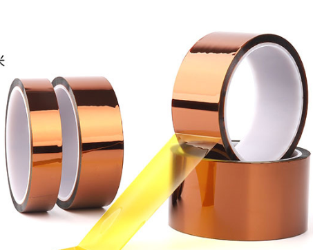 comprare Nastro Kapton resistente al calore industriale da 55 μm con adesivo in silicone e pellicola poliammida fabbricazione online