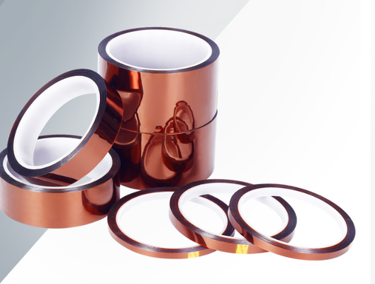 acquistare Nastro adesivo di poliammide Kapton con adesivo di silicone spessore di 50 micron ideale per il mascheramento dei PCB SMT e la lavorazione ad alta temperatura fabbricazione online