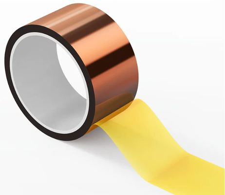 acquistare Nastro in poliimmide Kapton con adesivo siliconico, spessore 50 micron, dimensioni fustellate personalizzate, adatto per isolamento elettrico industriale fabbricazione online