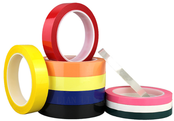acquistare Nastro isolante Mylar ad alta temperatura, nastro elettrico in poliestere a codifica dei colori per applicazioni industriali fabbricazione online