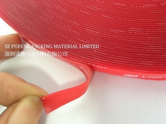comprare L'anti umidità 3M 4910 VHB 2 ha parteggiato nastro adesivo, nastro appiccicoso parteggiato chiaro doppio di 0.5mm fabbricazione online