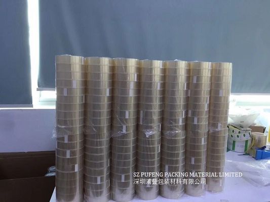 comprare Nastro della marcatura del pavimento del micron 35 Micron-70, nastro d'imballaggio adesivo acrilico di BOPP fabbricazione online