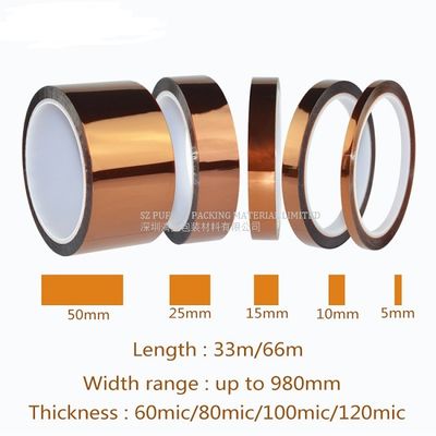 comprare Nastro del film del Polyimide del Kapton doppio nastro parteggiato del nastro ESD del Kapton da 30 micron online manufacture