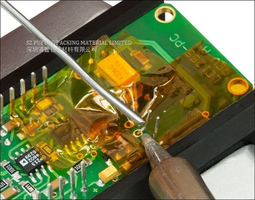 comprare 280 gradi nastro del Polyimide del Kapton da 100 micron per la maschera RoHS della lega per saldatura del PWB online manufacture