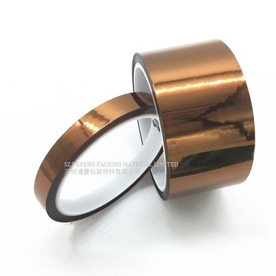 comprare Nastro del Polyimide del Kapton di Amber High Temperature 50um 33m termoresistente fabbricazione online