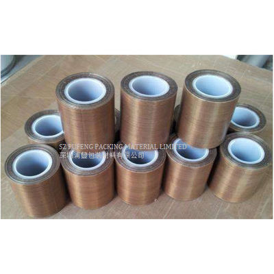 comprare Nastro ad alta densità termoresistente di 0.13mm RoHS PTFE, nastro adesivo ad alta temperatura fabbricazione online