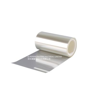 comprare Rotolo di film del protettore dello schermo del telefono cellulare da 250 micron trasparente, film rivestito di silicone del rilascio dell'ANIMALE DOMESTICO di RoHS fabbricazione online