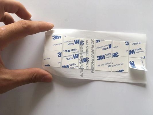 comprare Lo speciale elettronico dei prodotti ha tagliato il nastro a stampo tagliente dell'animale domestico dell'autoadesivo parteggiato doppio 3m di nastro adesivo 3M9448A fabbricazione online