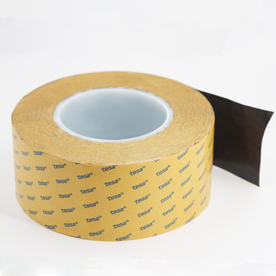 TESA 68742 Adesivo acrilico PET nero a doppio lato di spessore 0,05 mm