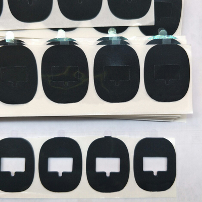 TESA 66824 Nera Colore Nera Tela di schiuma in PE assorbente d'urto a doppio lato