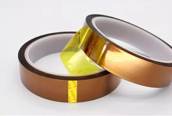 Nastro adesivo resistente alle alte temperature di forma personalizzata colore marrone per uso di mascheratura