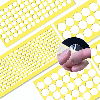 1 mm di spessore Nano nastro a doppia faccia trasparente a colori rimovibile a stampo per l'uso di incollazione