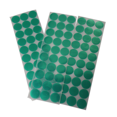 Nastro adesivo ad alta temperatura verde PET, nastro di silicone a pellicola di poliestere
