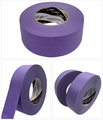 3MTM 501+ High Temperature Masking Tape Purple Vernice a spray per mascherare auto 0.15mm