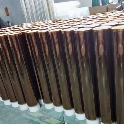 Nastro di poliammide Kapton 0,05 mm Nastro di silicone ambra ad alta temperatura 260°C
