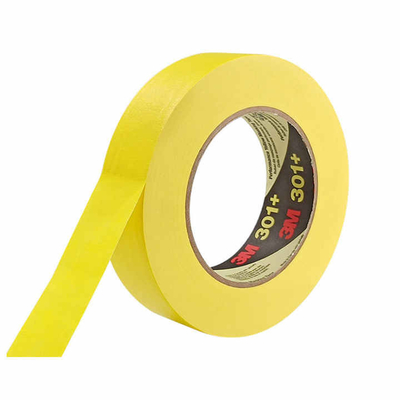 3M 301+ Nastro mascherante giallo ad alte prestazioni Nastro di separazione del colore del pittore