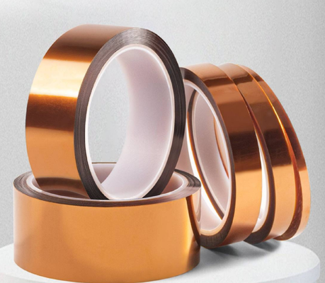Nastro in poliimmide Kapton, nastro adesivo siliconico da 50 micron per applicazioni ad alta temperatura, compreso l'isolamento elettrico