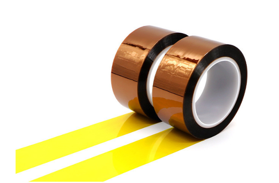 Nastro in poliimmide Kapton da 50 micron con adesivo siliconico per applicazioni industriali di isolamento elettrico resistente al calore e protezione termica
