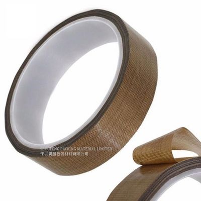 80 nastro ad alta temperatura di RoHS PTFE del micron, nastro del panno di vetro di PTFE