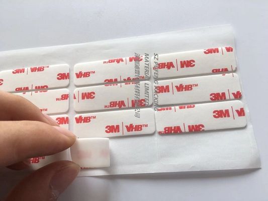 Il doppio acrilico impermeabile tagliante su ordinazione di carta 55236 ha parteggiato spessore del nastro 0.12mm