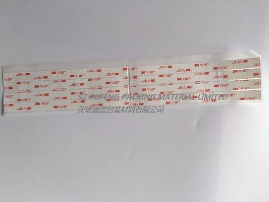 nastro elettrico termoresistente tagliato a doppio foglio della schiuma di nastro adesivo di 3M Brand 4920 di colore bianco acrilico del nastro