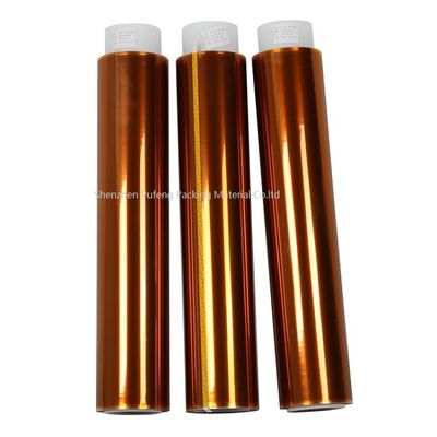 Nastro Kapton resistente al calore, pellicola Amber PI per isolamento PCB, spessore 40-160 μm